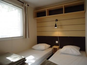 Campsite les Grissotières Mobile home rental room 2 two beds 80/190