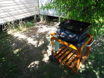 Campingplatz les Grissotières Vermietung plancha gas