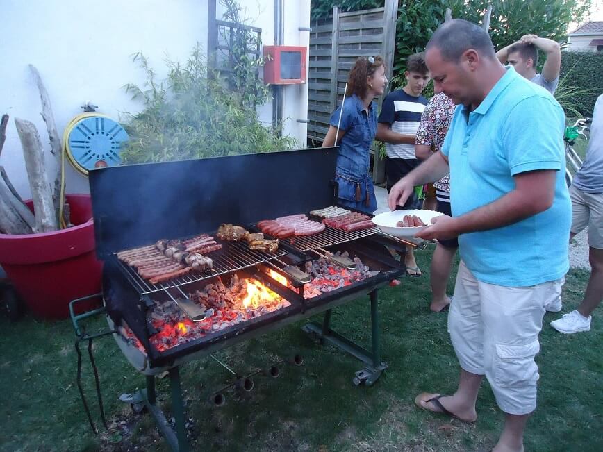 Campingplatz Les Grissotières Barbecue-Abende