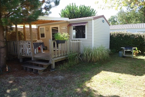 Camping les Grissotières location Mobil home Edward Low